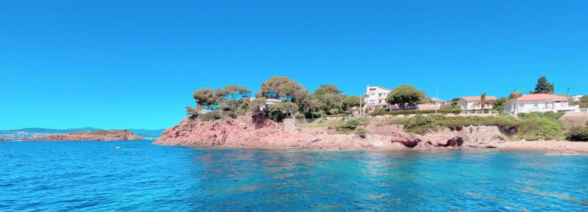 Charming French Riviera Villa // Pool, Seaview, Ac, 9Pax // Saint-Raphael  Exterior photo